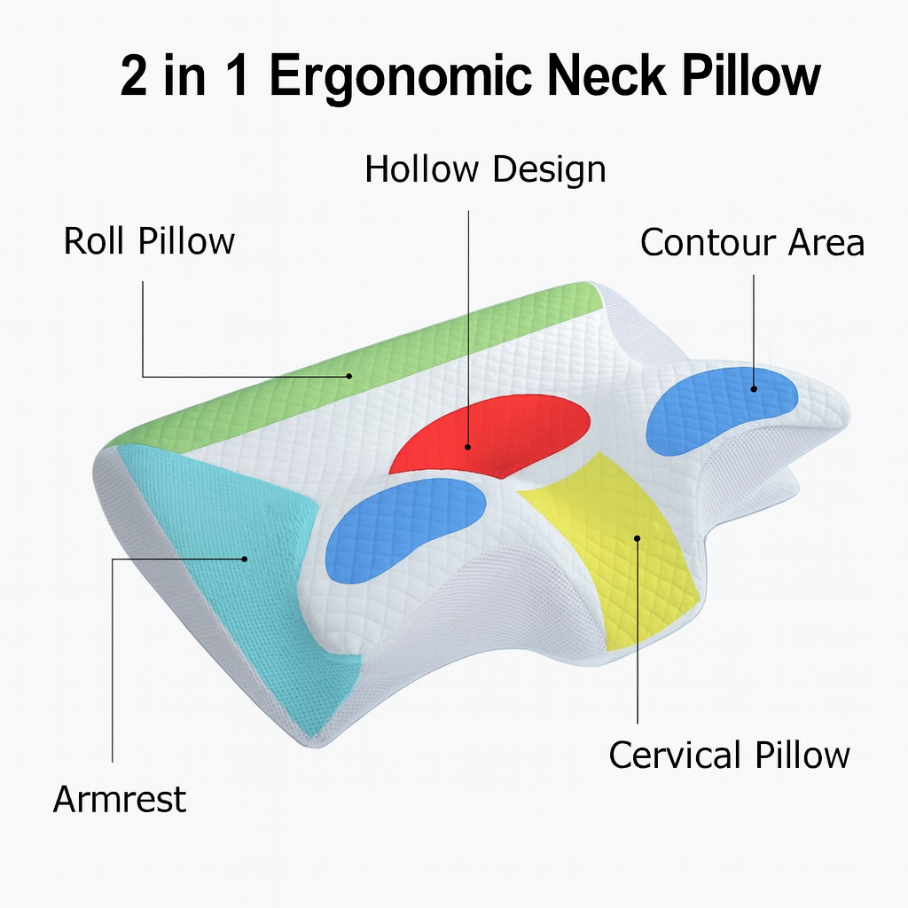 Sulvane™️ Memory Foam Cervical Pillow