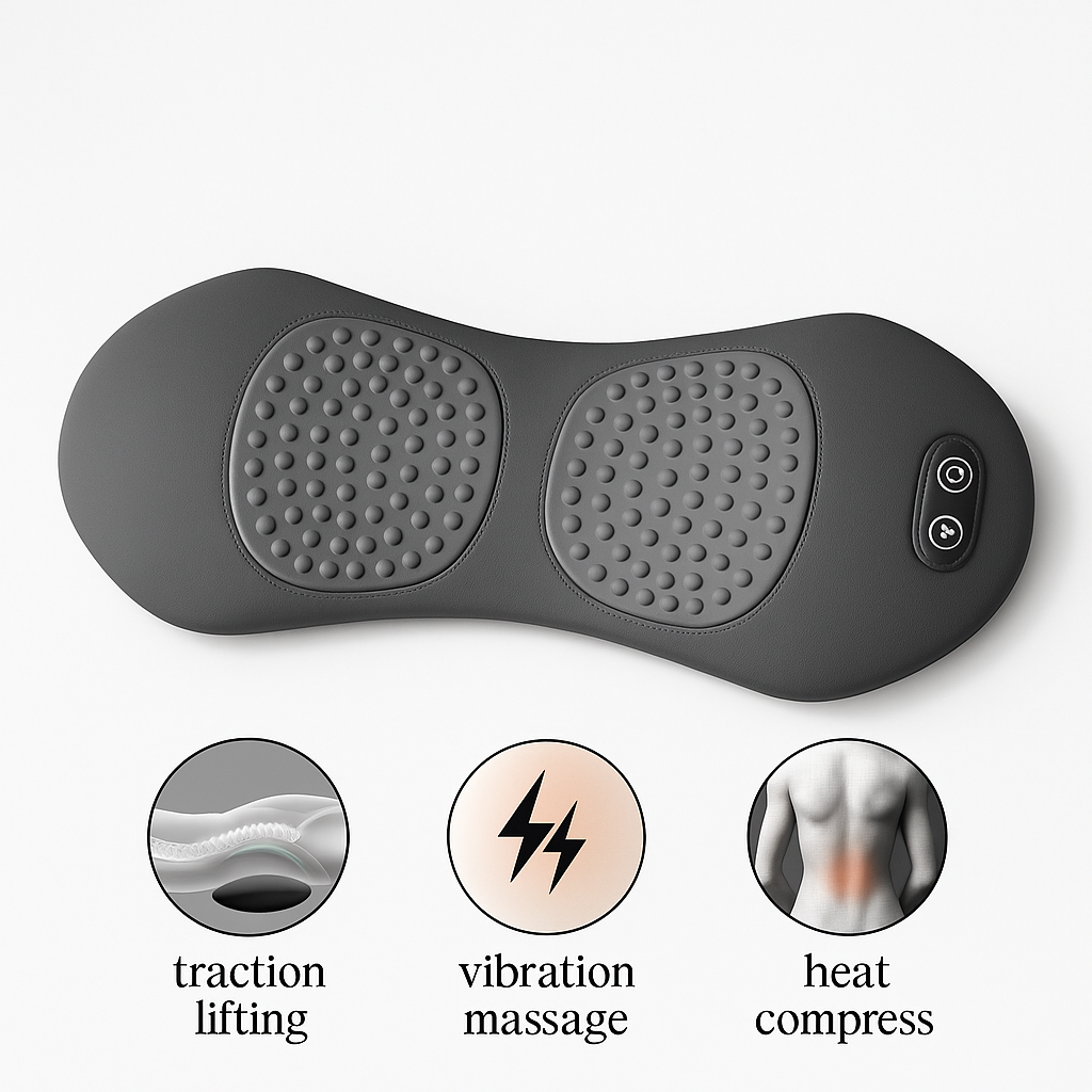 Sulvane™️ 3-in-1 Massager Waist Pillow