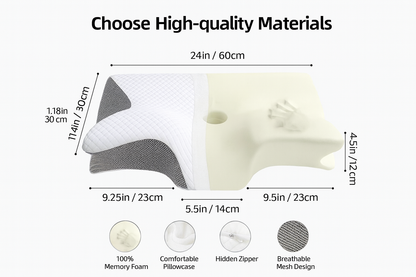 Sulvane™️ Memory Foam Cervical Pillow