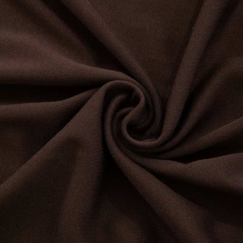 Caramel Drape Goddess Gown